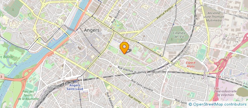 localisation de l'entreprise MONSIEUR GILBERT GALAND  ANGERS