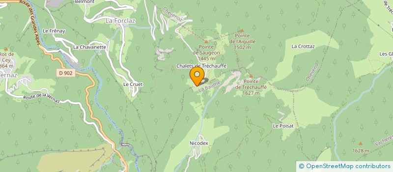 localisation de l'entreprise MONSIEUR GILBERT GALLAY  LA FORCLAZ