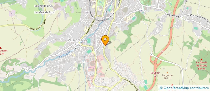 localisation de l'entreprise MONSIEUR GILBERT GALLIEN  LE PUY-EN-VELAY