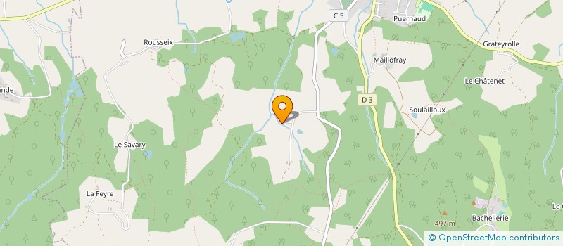 localisation de l'entreprise MONSIEUR GILBERT GANDOIS  BLOND