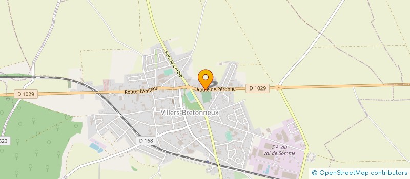localisation de l'entreprise MONSIEUR GILBERT GARDE à VILLERS-BRETONNEUX
