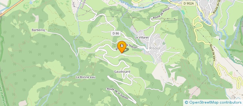 localisation de l'entreprise MONSIEUR GILBERT GARNIER  RISOUL