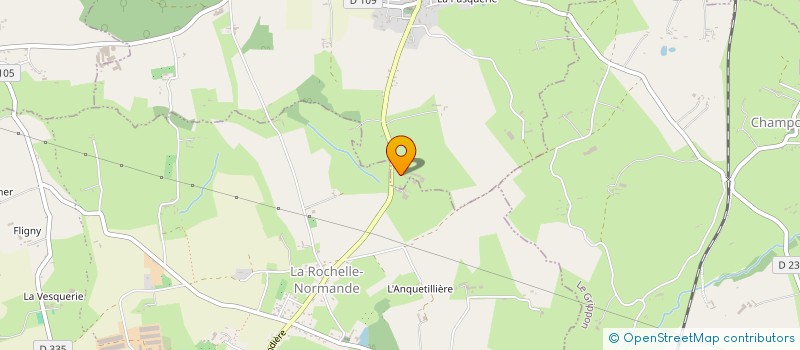 localisation de l'entreprise MONSIEUR GILBERT GARNIER  LA LUCERNE-D'OUTREMER