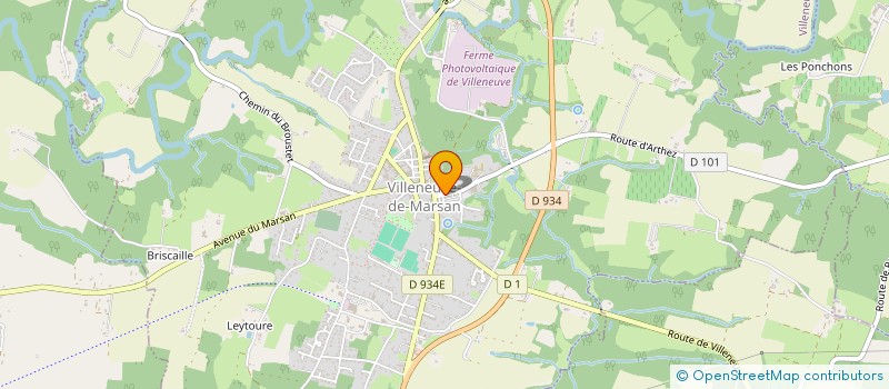 localisation de l'entreprise MONSIEUR GILBERT GARRAPIT à VILLENEUVE-DE-MARSAN