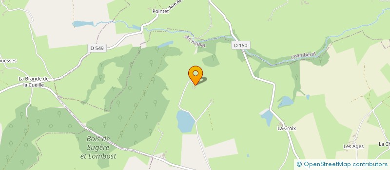 localisation de l'entreprise MONSIEUR GILBERT GASNIER  ARCHIGNAT