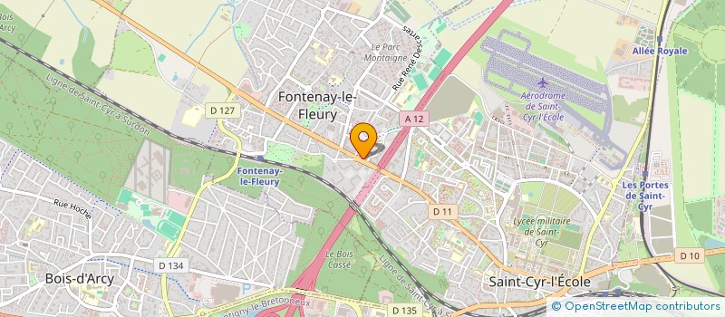 localisation de l'entreprise MONSIEUR GILBERT GASPAR à FONTENAY-LE-FLEURY