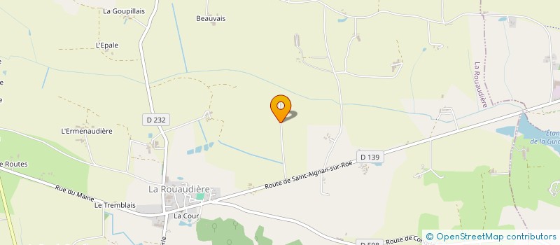 localisation de l'entreprise MONSIEUR GILBERT GAULTIER  SAINT-ERBLON