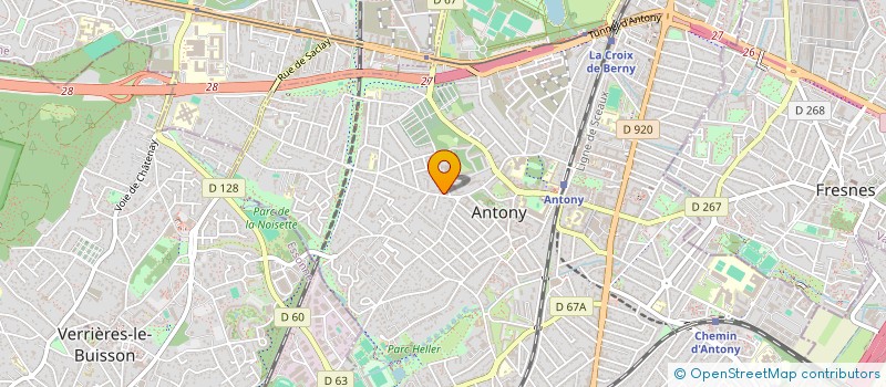 localisation de l'entreprise MONSIEUR GILBERT GEHIN à ANTONY