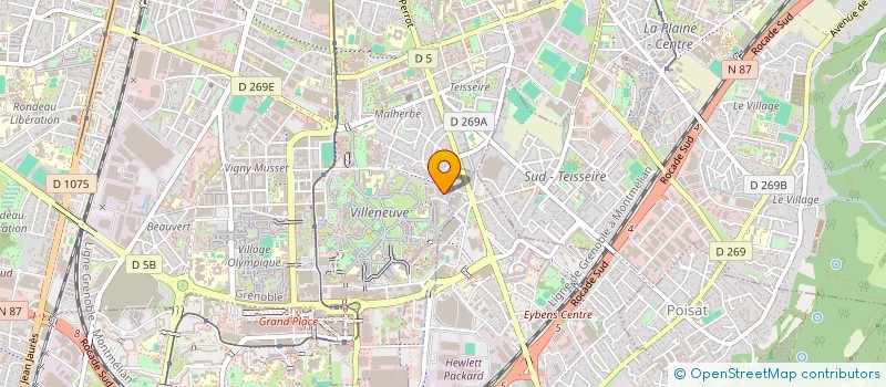 localisation de l'entreprise MONSIEUR GILBERT GENEVE à GRENOBLE