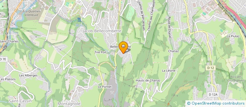 localisation de l'entreprise MONSIEUR GILBERT GERBITH  JACOB-BELLECOMBETTE