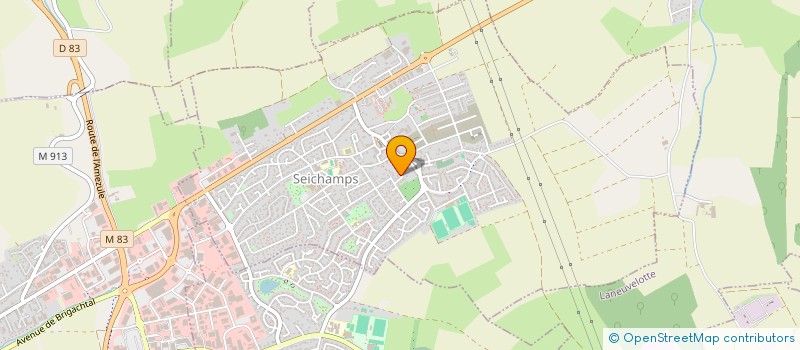 localisation de l'entreprise MONSIEUR GILBERT GILLET  SEICHAMPS