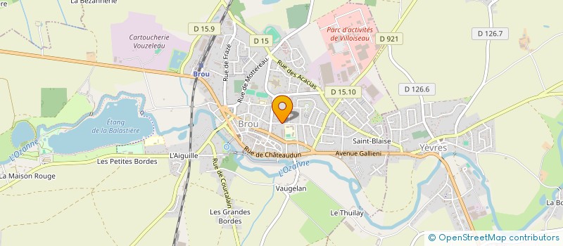 localisation de l'entreprise MONSIEUR GILBERT GOSNET à BROU