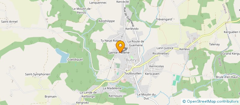 localisation de l'entreprise MONSIEUR GILBERT GRAGNIC à BUBRY