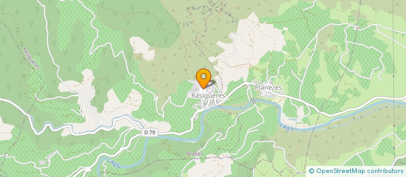 localisation de l'entreprise MONSIEUR GILBERT GRANIER  RASIGUERES