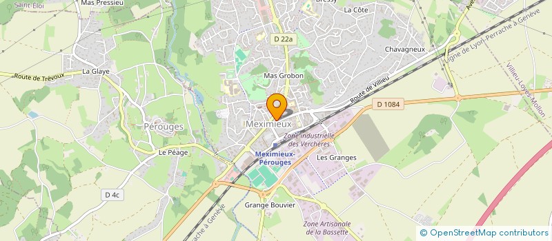 localisation de l'entreprise MONSIEUR GILBERT GUBIAN à MEXIMIEUX