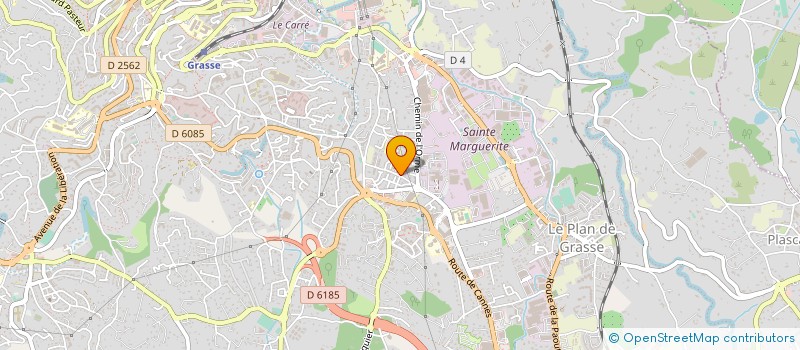 localisation de l'entreprise MONSIEUR GILBERT GUEORGUIEV à GRASSE