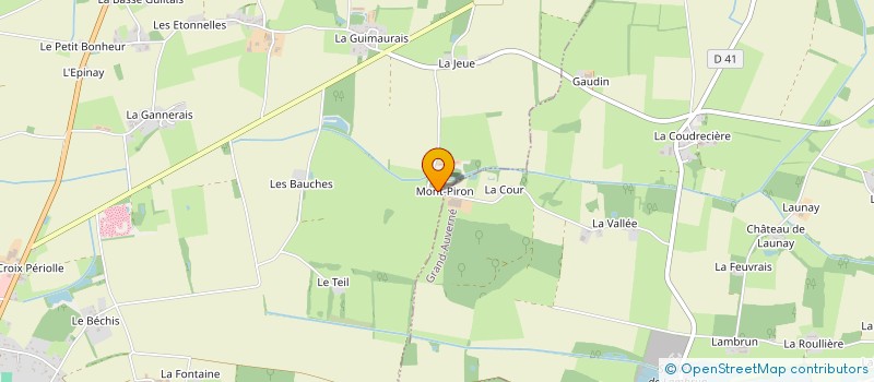 localisation de l'entreprise MONSIEUR GILBERT GUERLAIS  LA MEILLERAYE-DE-BRETAGNE