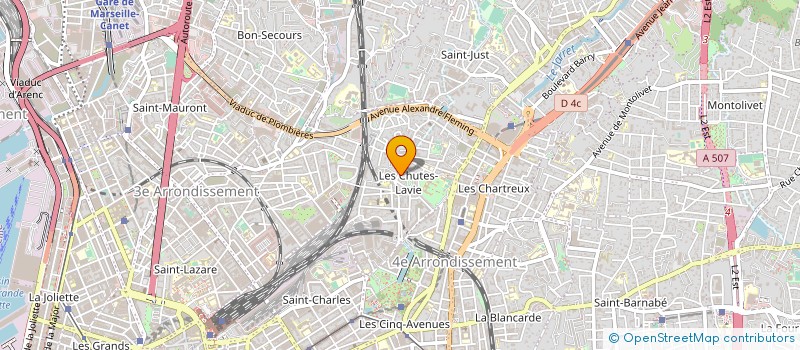 localisation de l'entreprise MONSIEUR GILBERT GUIDI à MARSEILLE