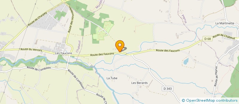localisation de l'entreprise MONSIEUR GILBERT GUIGNARD à CHABEUIL