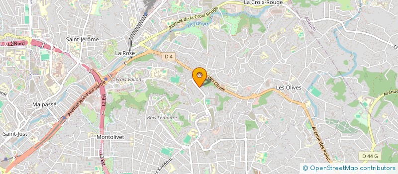 localisation de l'entreprise MONSIEUR GILBERT GUIGNARD  MARSEILLE