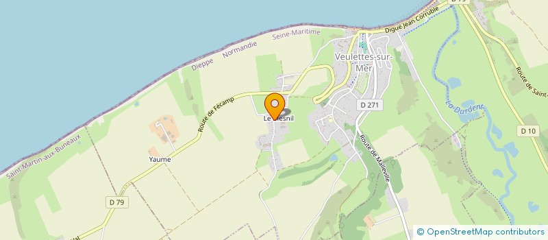 localisation de l'entreprise MONSIEUR GILBERT GUILLOT  VEULETTES-SUR-MER