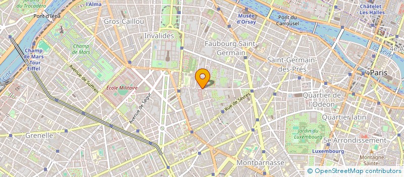 localisation de l'entreprise MONSIEUR GILBERT GUSTINE  PARIS