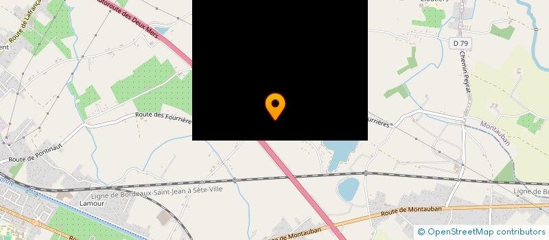 localisation de l'entreprise MONSIEUR GILBERT GUY  LABASTIDE-DU-TEMPLE