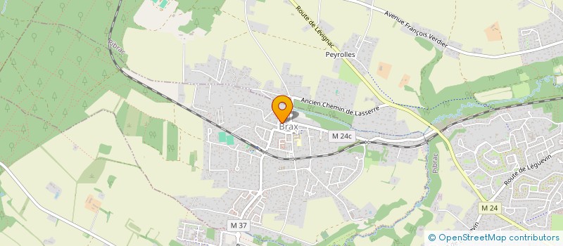 localisation de l'entreprise MONSIEUR GILBERT HAMOU  BRAX