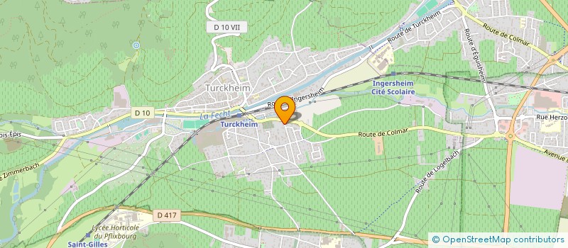 localisation de l'entreprise MONSIEUR GILBERT HELOU  ZIMMERBACH