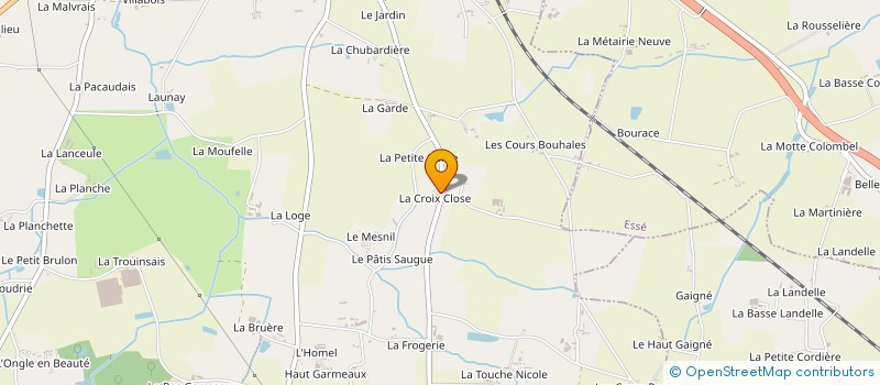 localisation de l'entreprise MONSIEUR GILBERT HENRY  JANZE