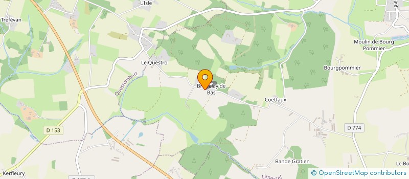 localisation de l'entreprise MONSIEUR GILBERT HERCOUET  LIMERZEL