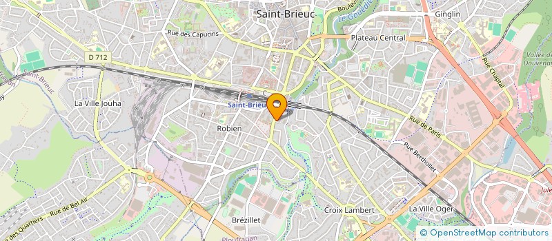 localisation de l'entreprise MONSIEUR GILBERT HOCQ à SAINT-BRIEUC