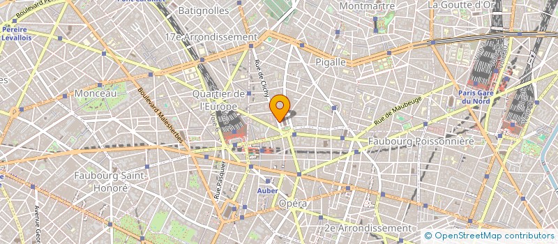 localisation de l'entreprise MONSIEUR GILBERT HOUGET à PARIS
