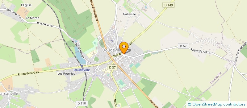 localisation de l'entreprise MONSIEUR GILBERT HOUSSIN à ROUTES