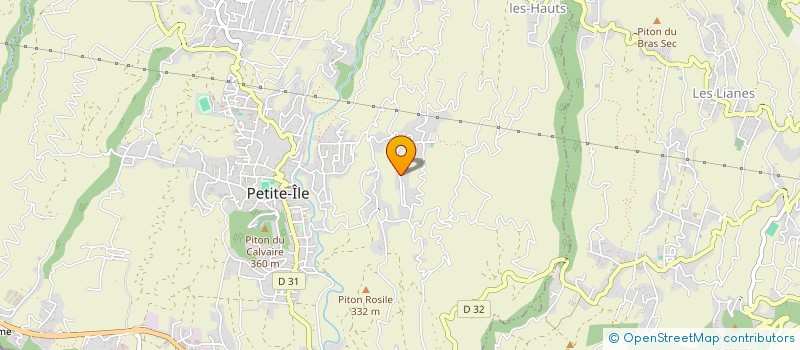 localisation de l'entreprise MONSIEUR GILBERT ICHAMBE  PETITE-ILE