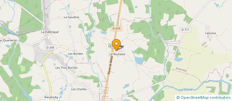 localisation de l'entreprise MONSIEUR GILBERT ISERE  SAINT-BRICE-SUR-VIENNE