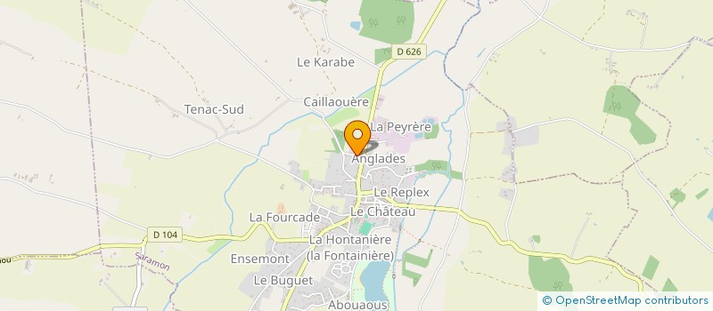 localisation de l'entreprise MONSIEUR GILBERT JEGOU à SARAMON