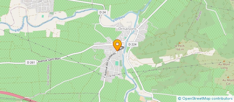 localisation de l'entreprise MONSIEUR GILBERT JEZEQUEL  SAINT-ANDRE-DE-ROQUELONGUE