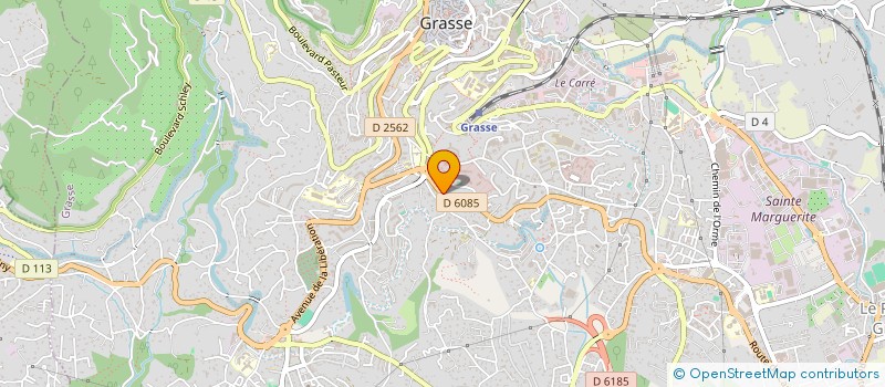 localisation de l'entreprise MONSIEUR GILBERT JOLY à GRASSE