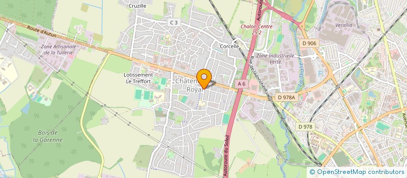 localisation de l'entreprise MONSIEUR GILBERT JOUBERT à CHATENOY-LE-ROYAL