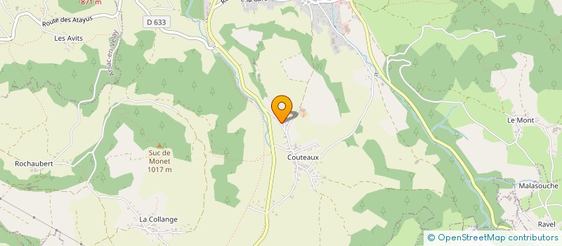 localisation de l'entreprise MONSIEUR GILBERT JOUFFRE  LANTRIAC