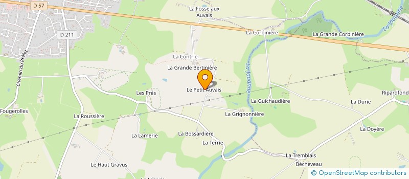 localisation de l'entreprise MONSIEUR GILBERT JUMELAIS à BONCHAMP-LES-LAVAL