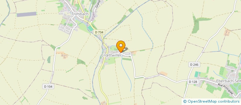 localisation de l'entreprise MONSIEUR GILBERT KERN  CRTTWILLER