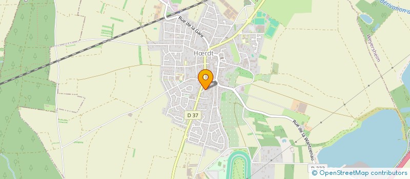 localisation de l'entreprise MONSIEUR GILBERT KLEIN  HRDT