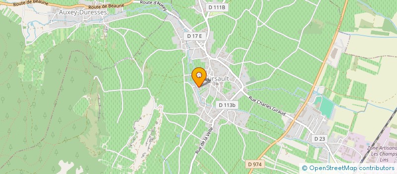 localisation de l'entreprise MONSIEUR GILBERT KURZ à MEURSAULT