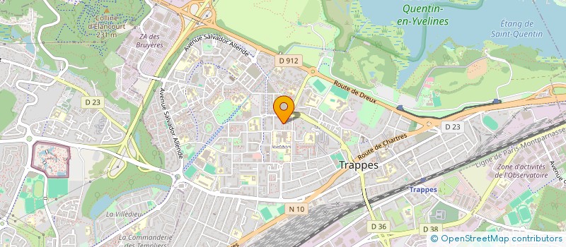 localisation de l'entreprise MONSIEUR GILBERT KY à TRAPPES