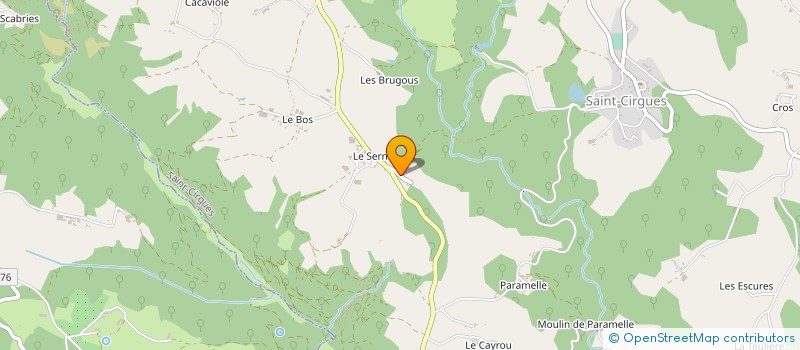 localisation de l'entreprise MONSIEUR GILBERT LAC  LATRONQUIERE