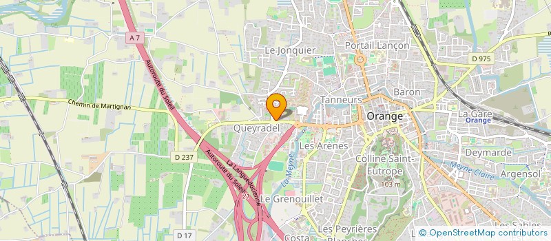 localisation de l'entreprise MONSIEUR GILBERT LAGIER  ORANGE