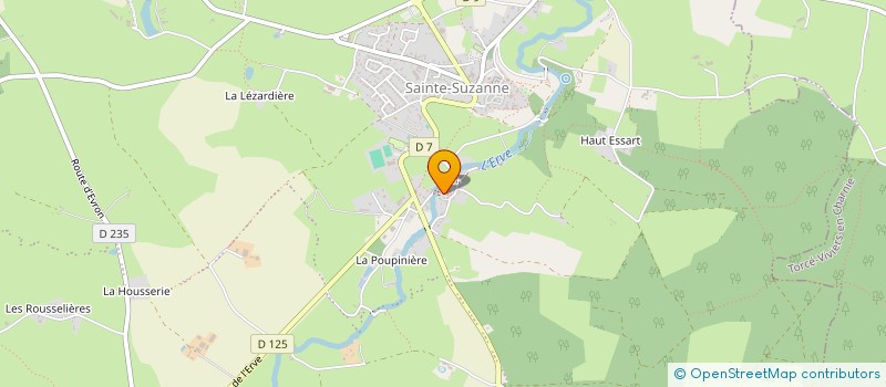 localisation de l'entreprise MONSIEUR GILBERT LAIGNEAU  THORIGNE EN CHARNIE