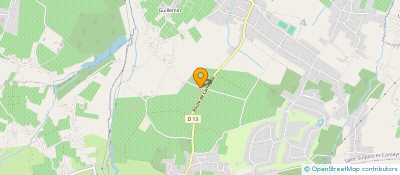 localisation de l'entreprise MONSIEUR GILBERT LAMON  SAINT-SULPICE-ET-CAMEYRAC